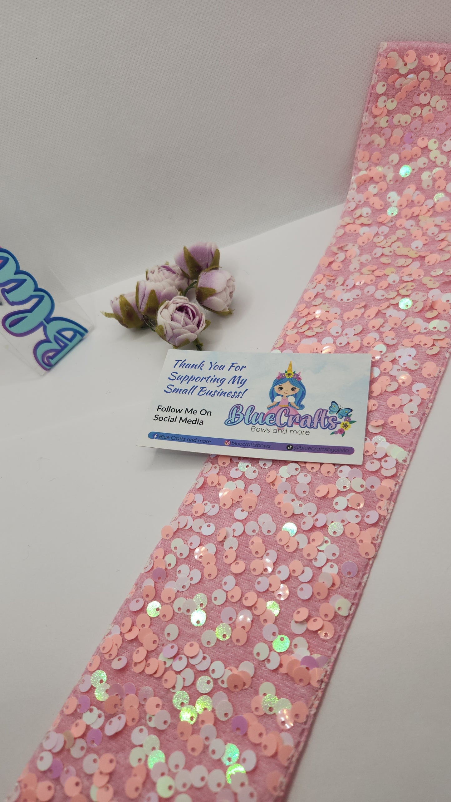 Sequin Velvet 3inch