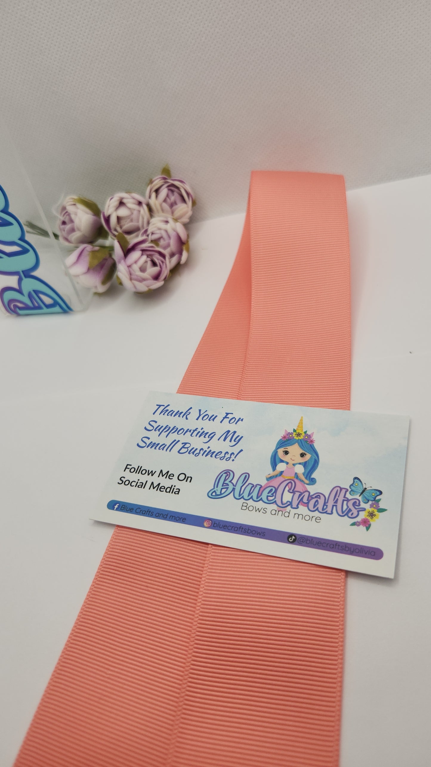 Grosgrain Ribbon 1.5 "Lt. Coral"