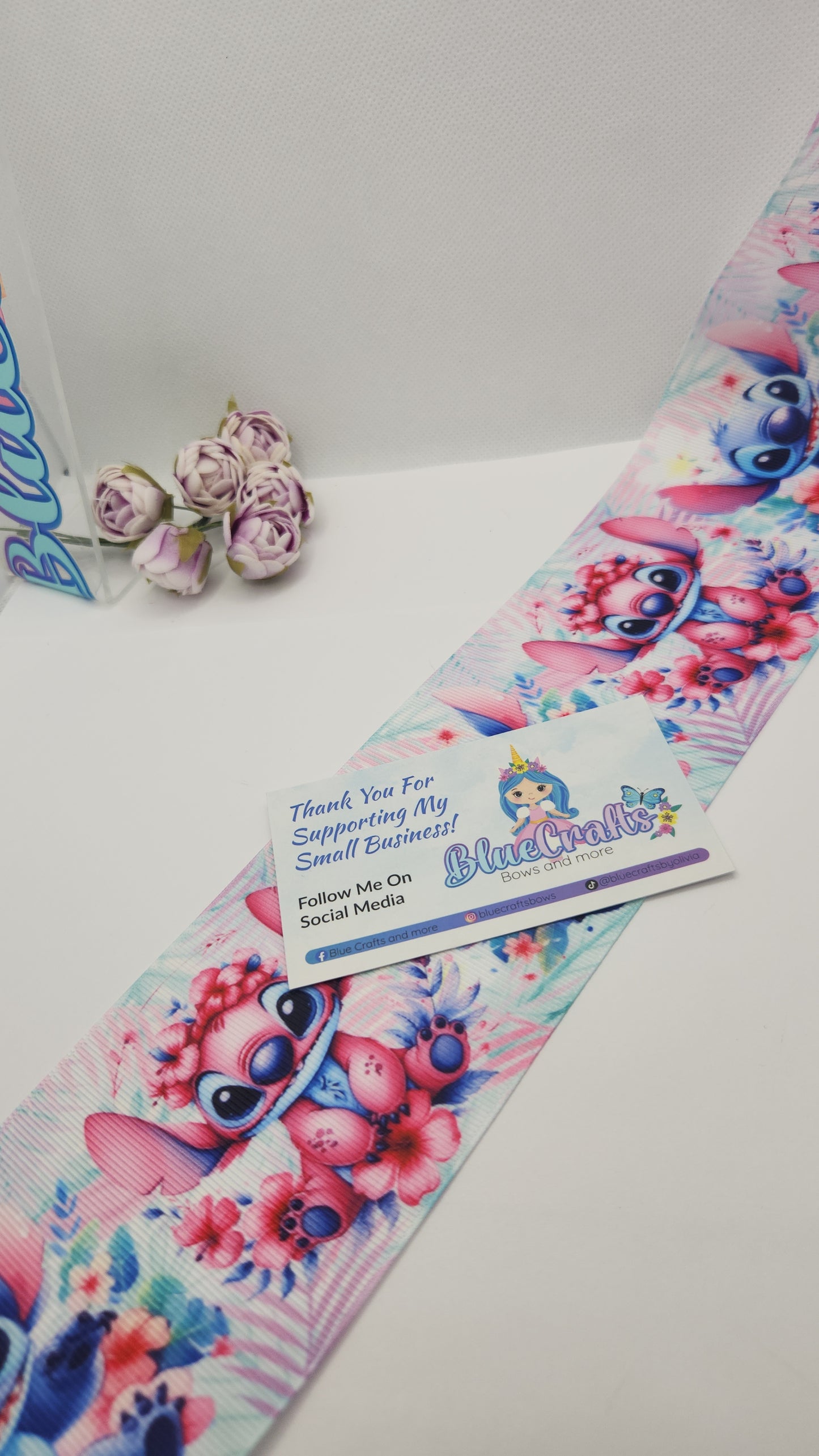 Grosgrain Ribbon 3inch "Angel Stitch"