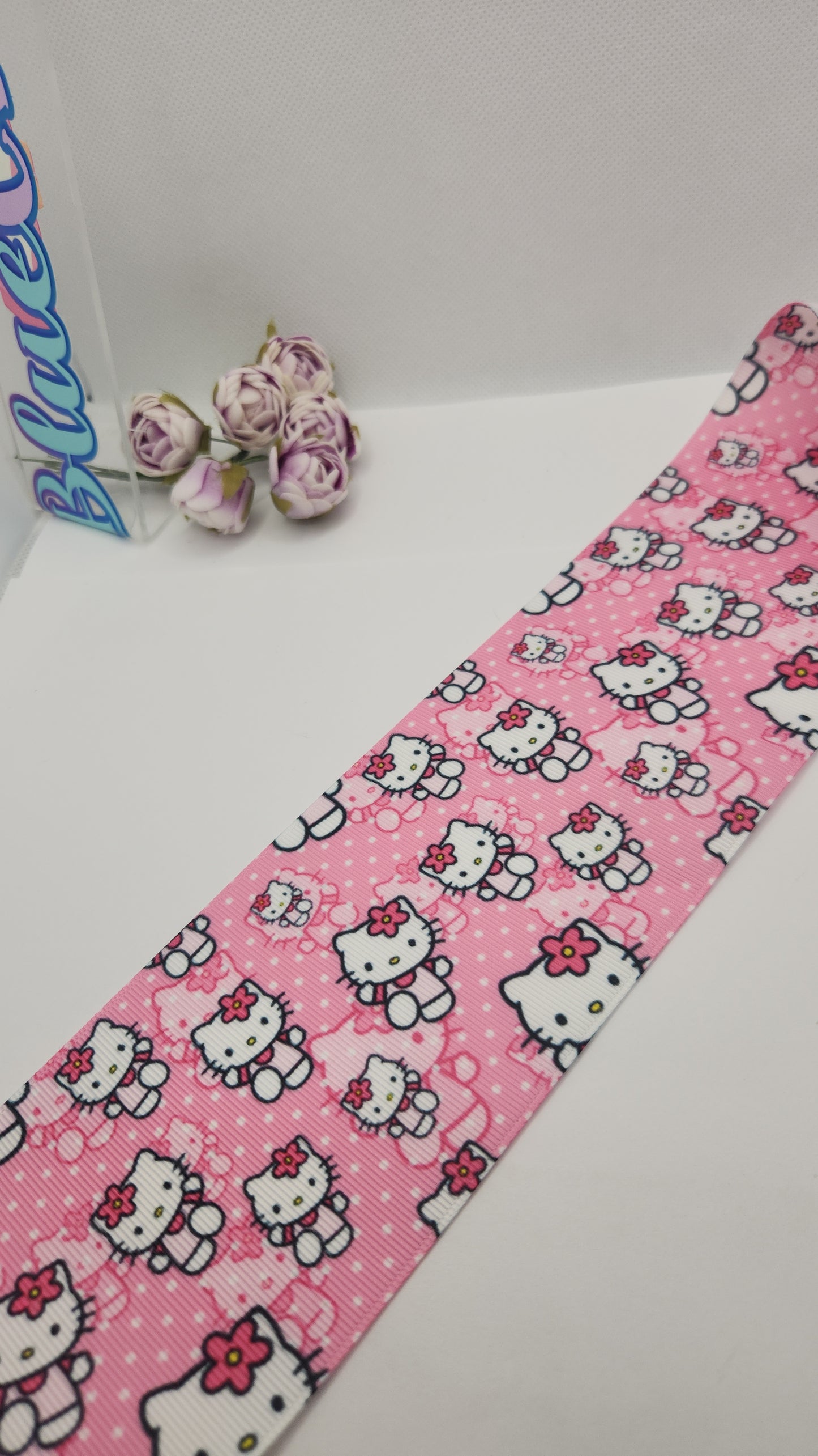 Grosgrain Ribbon 3inch "Kitty"