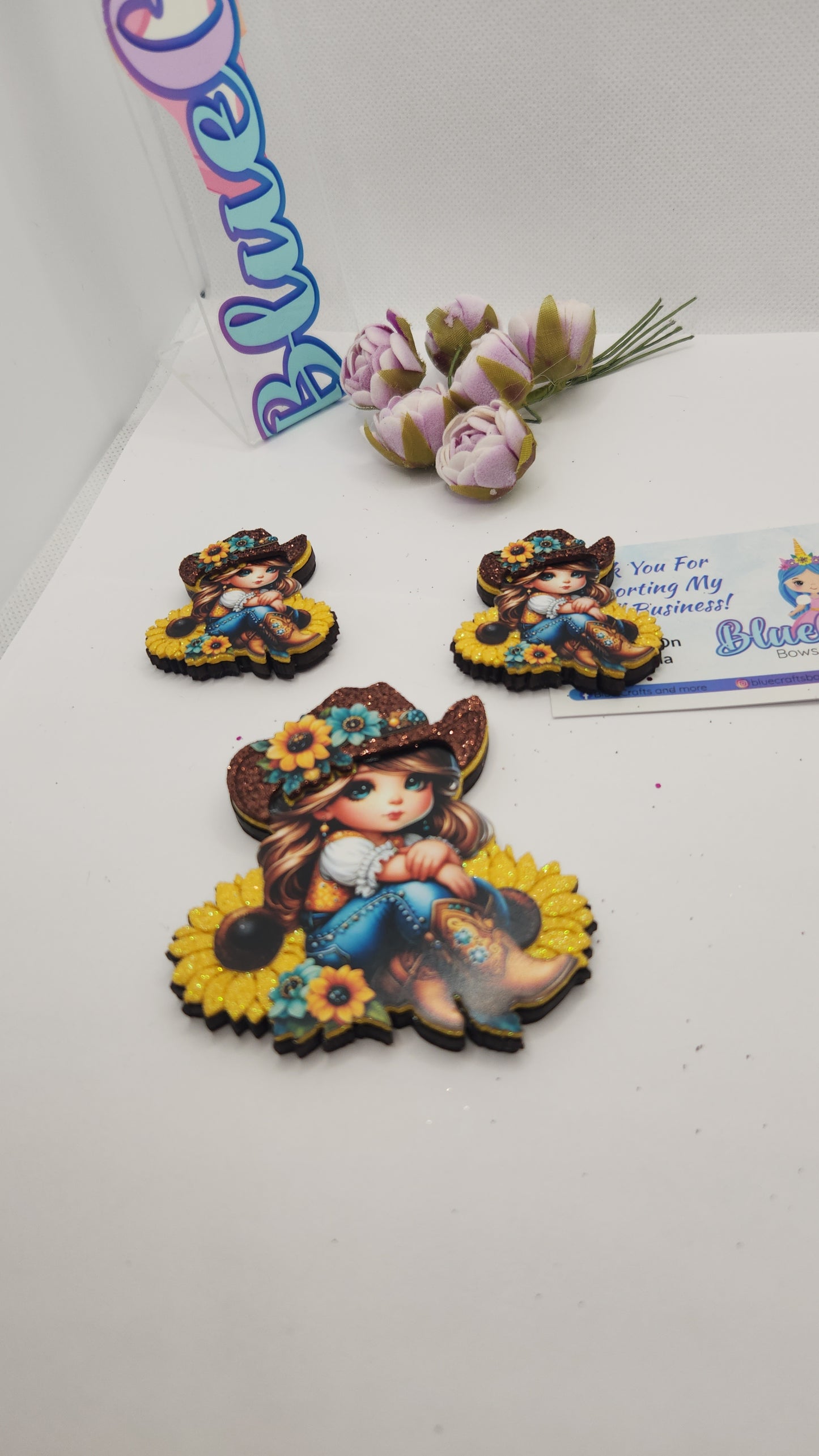 Shaker for hairbows "Sunflowers"