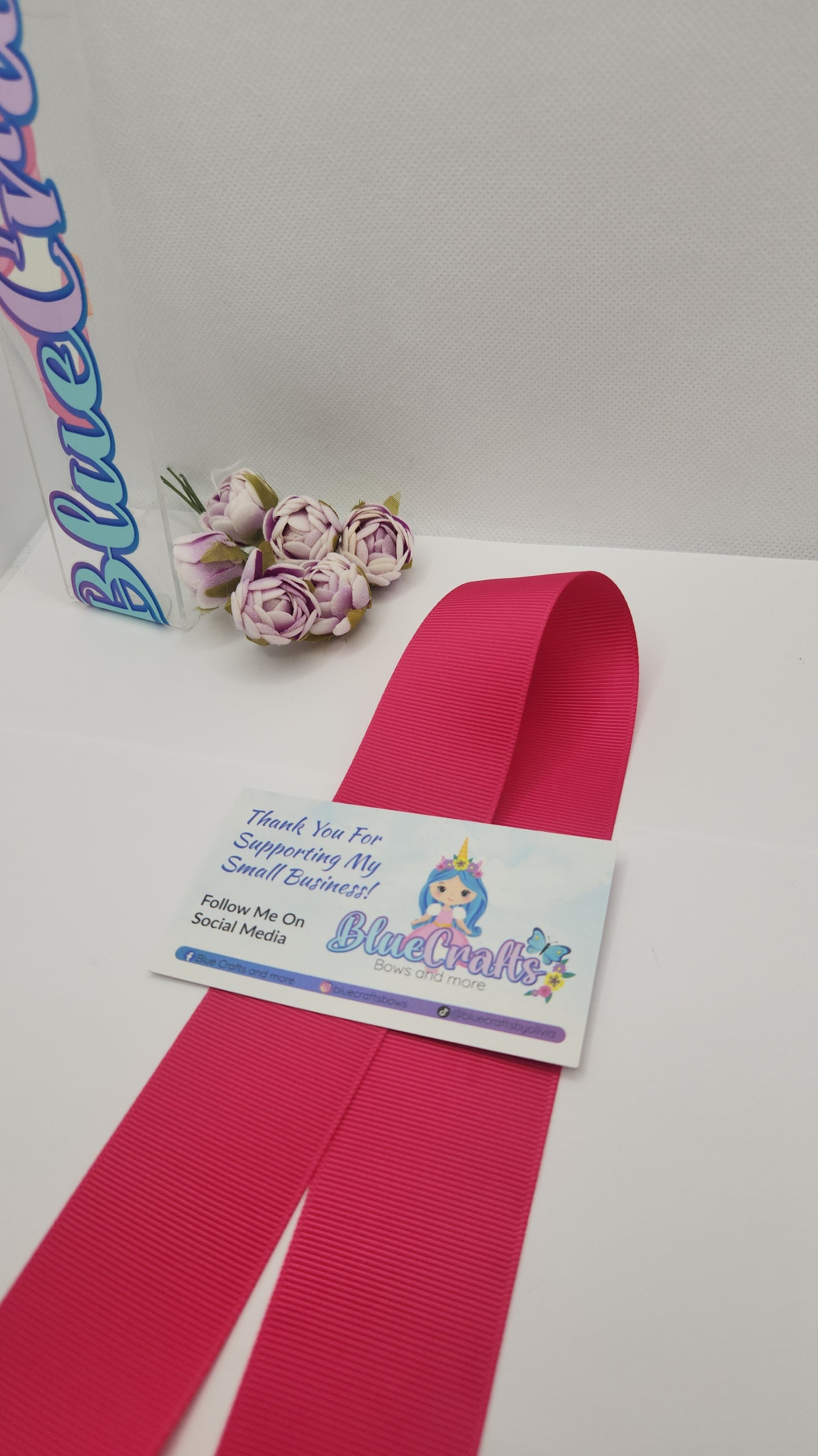 Grosgrain Ribbon 1.5 "Azalea"