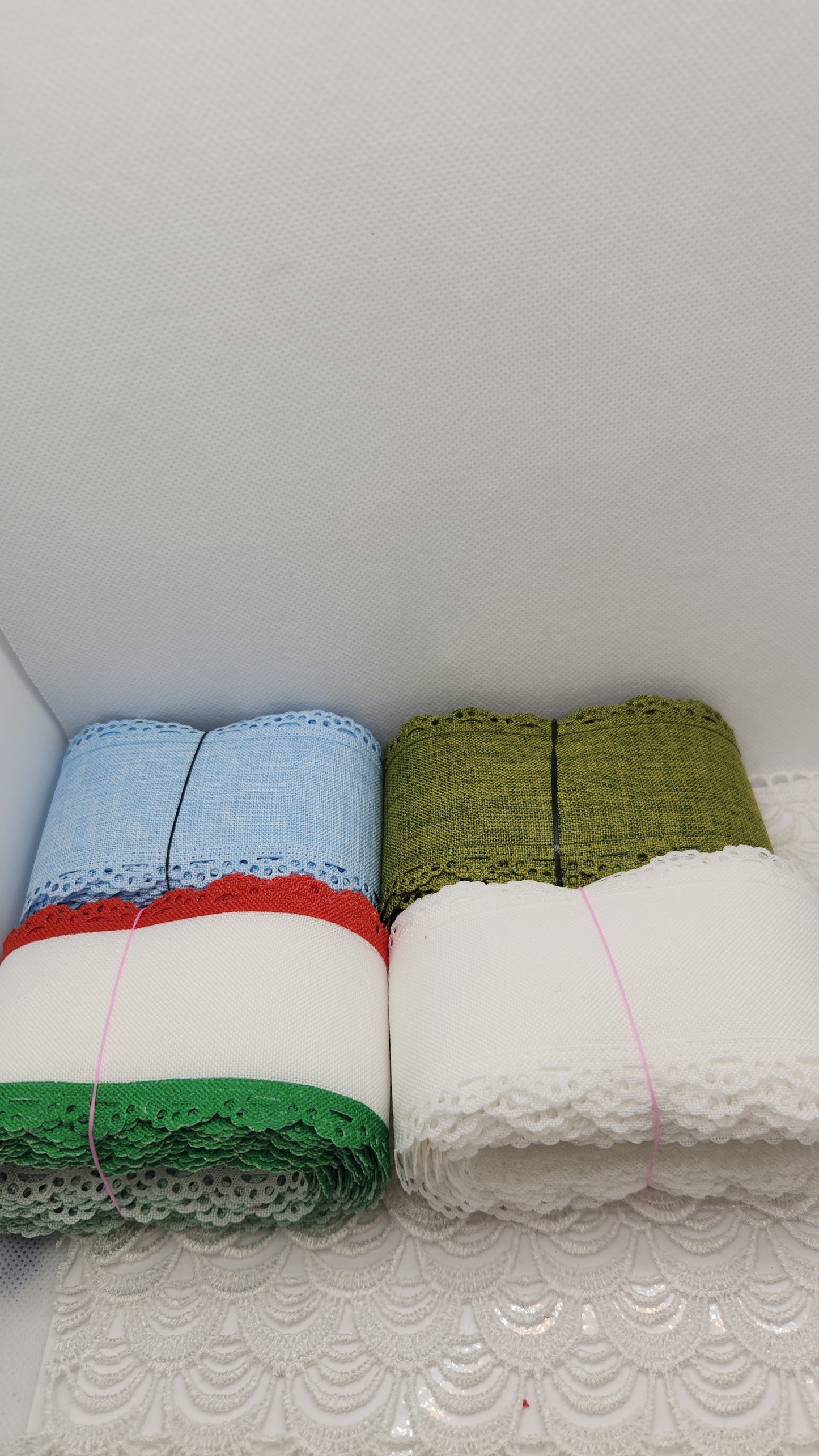 Scallop Canvas 2.5" Set #2