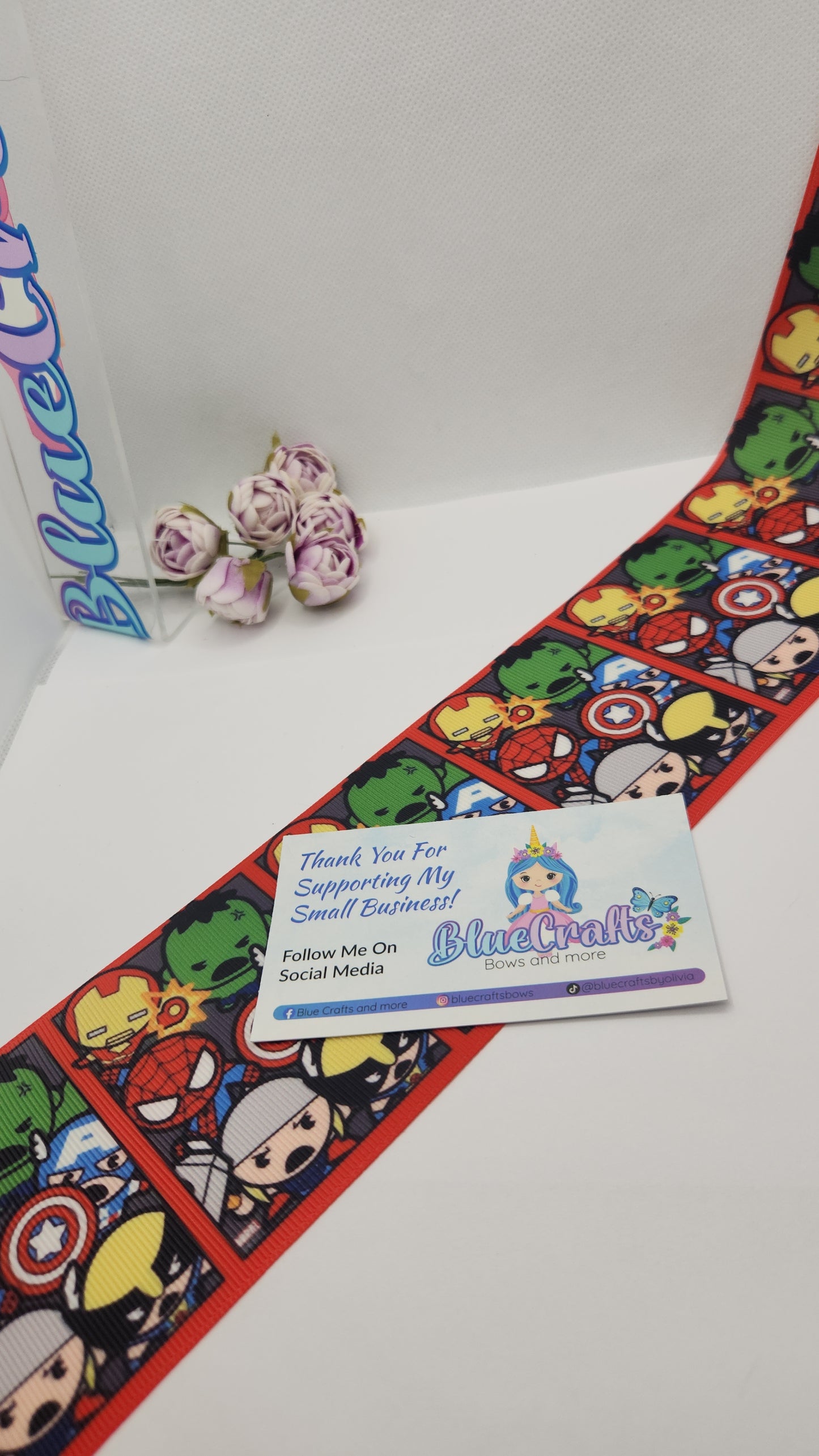 Grosgrain Ribbon "Super Heroes"