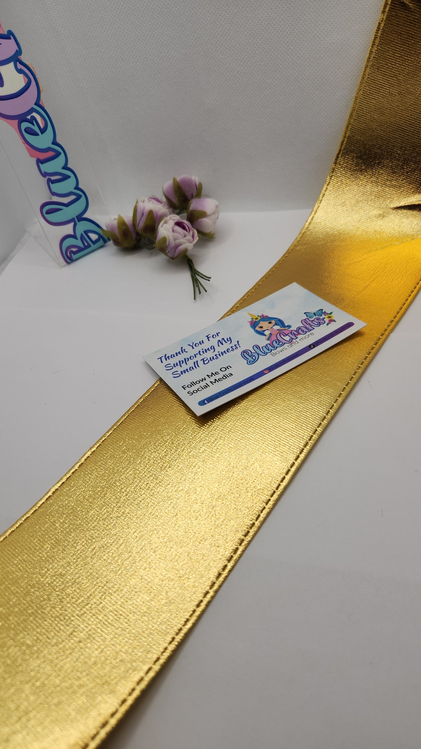 Metallic Thick 3inch "Gold"