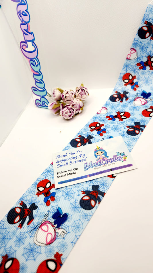 Grosgrain Ribbon 3inch "Amazing friends"