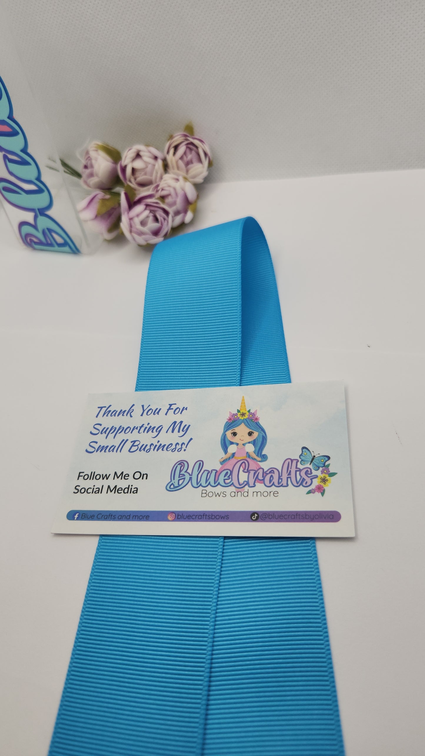 Grosgrain Ribbon 1.5 "Turquoise"