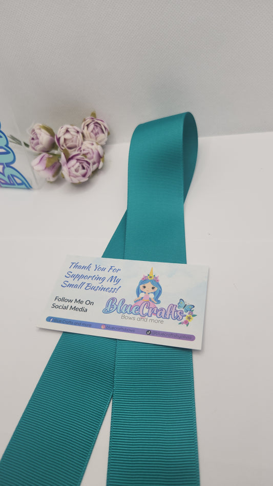 Grosgrain Ribbon 1.5 "Jade