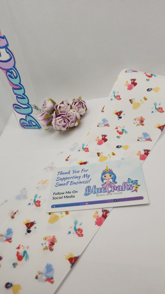 Grosgrain Ribbon 3 inch "Small Princess"