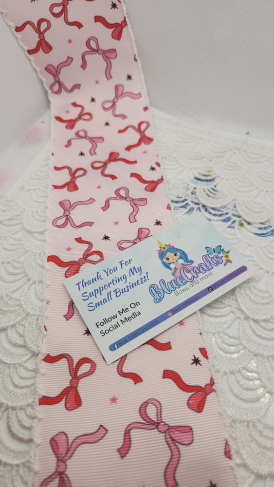 Moonstitich Print Ribbon "Bows 🎀 "