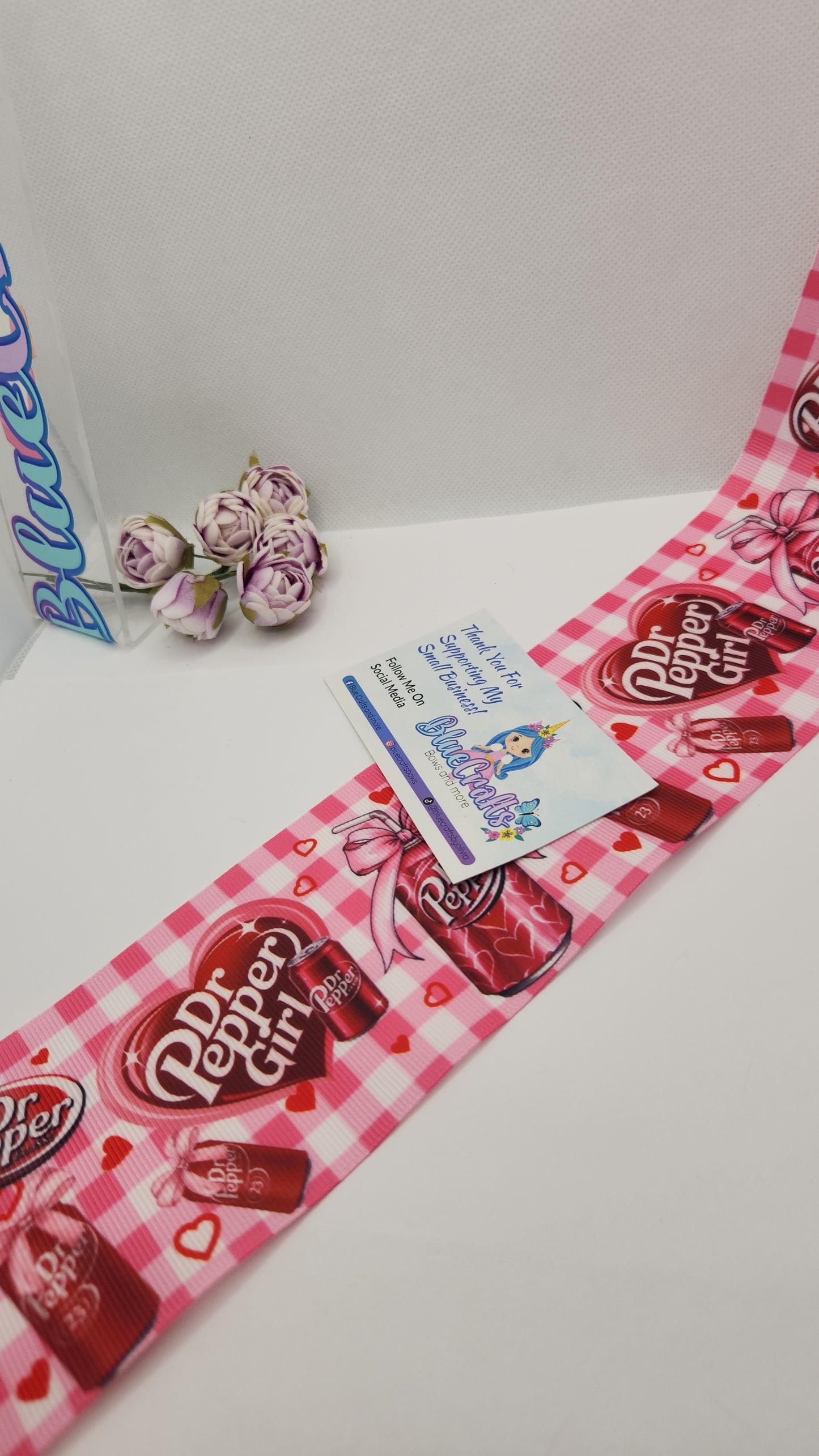 Grosgrain Ribbon 3inch "Dr.Pepper"