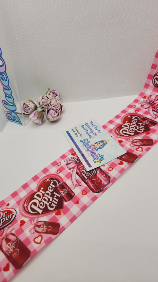 Grosgrain Ribbon 3inch "Dr.Pepper"