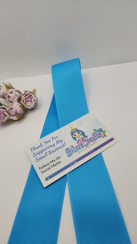 Grosgrain Ribbon 1.5 "Island Blue"