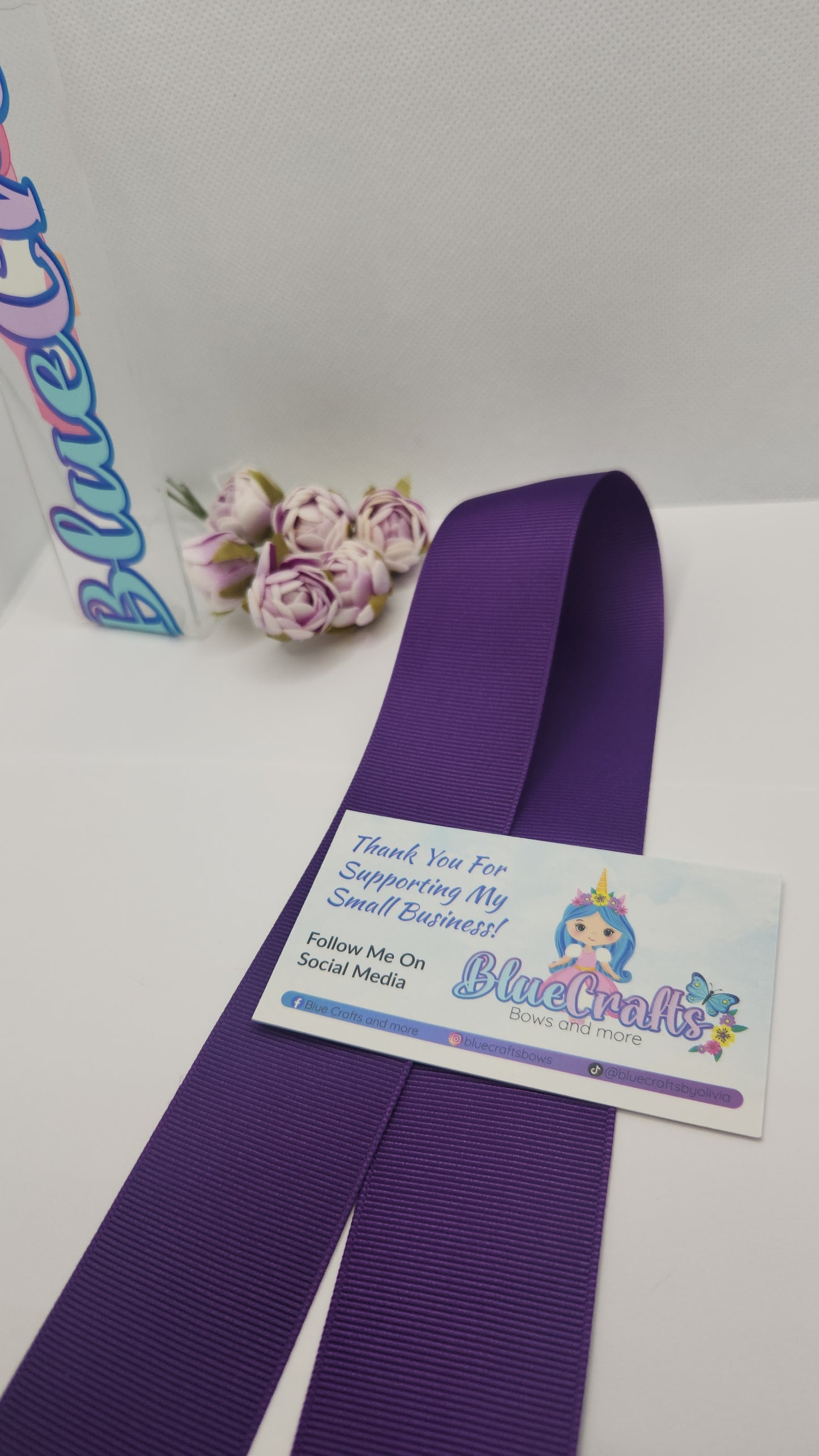 Grosgrain Ribbon 1.5 "Purple"