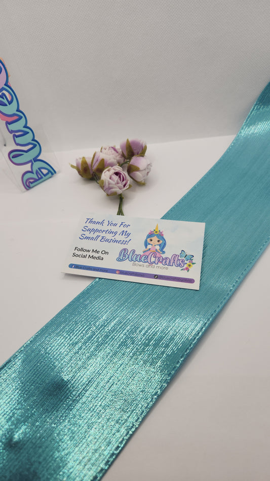 Metallic Ribbon 3inch "Tropic"