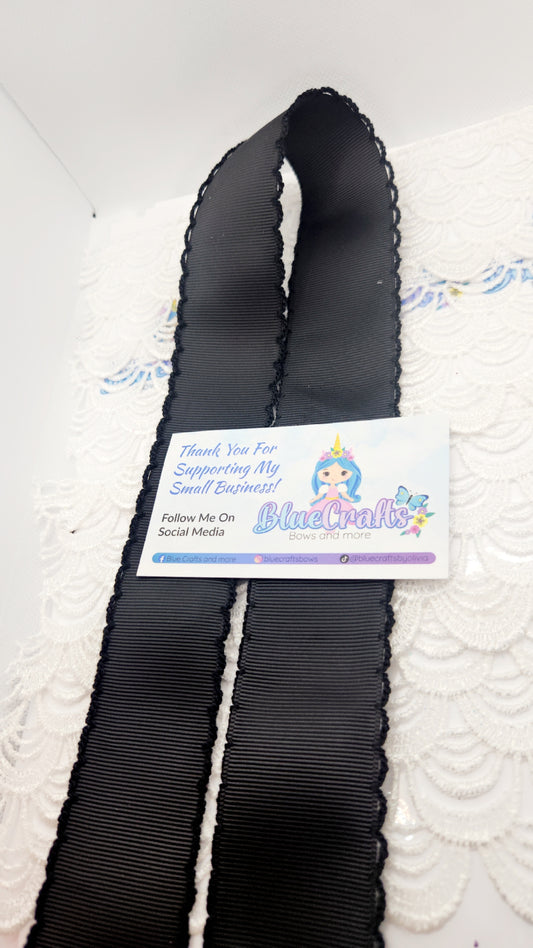 Moonstitich Ribbon "Black/black"