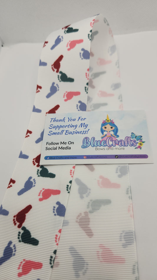Grosgrain Print Ribbon 2" 5yds set