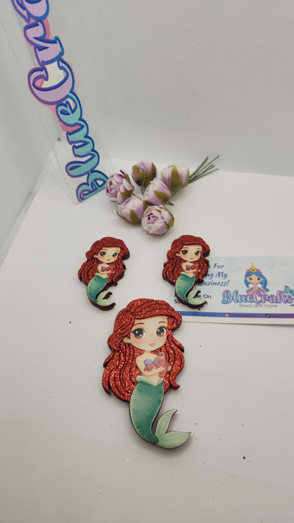 Shakers for hairbows "Ariel"