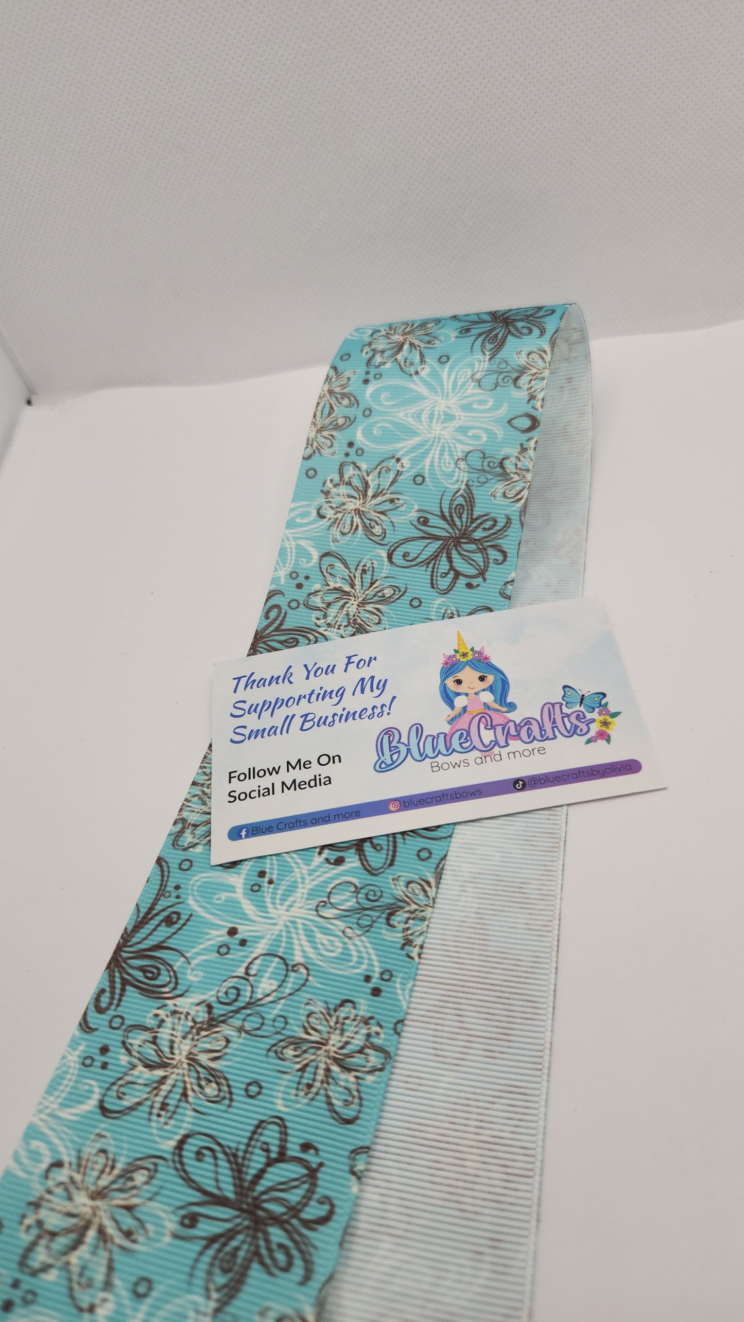Grosgrain Print Ribbon 2.25" 5yds set