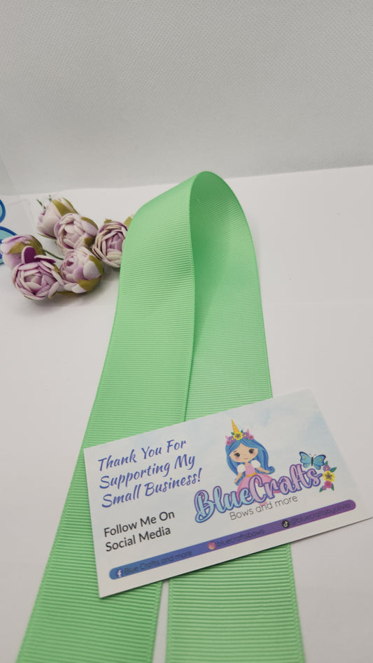 Grosgrain Ribbon 1.5 "Mint"