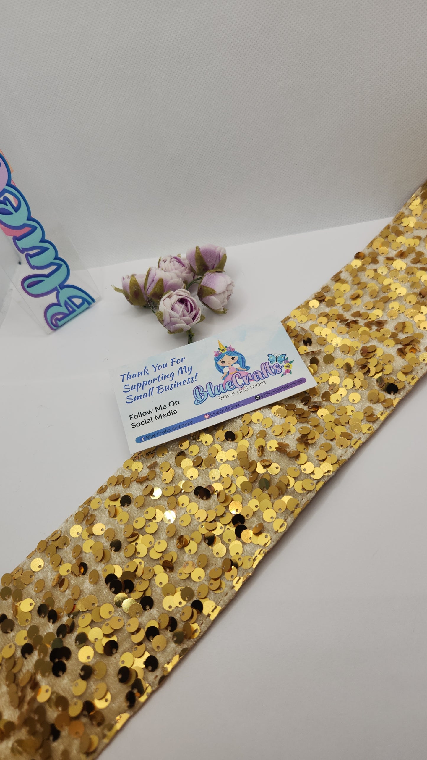 Sequin Velvet 3inch
