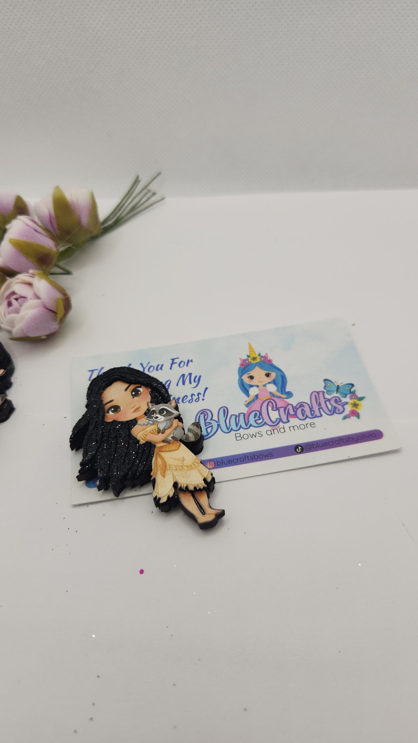 Shakers for hairbows "Pocahontas"