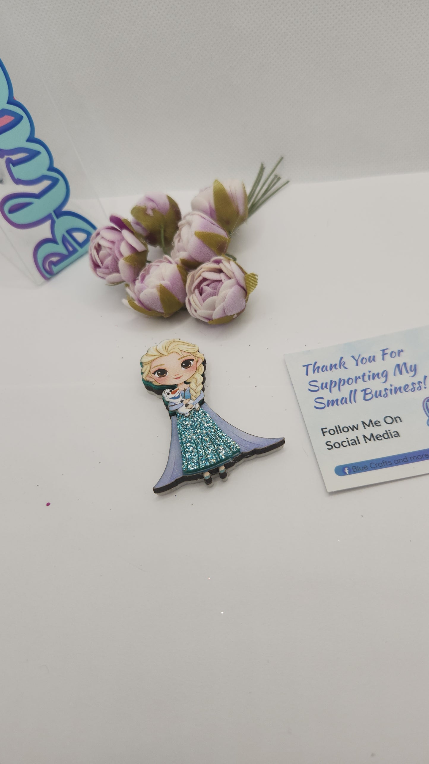 Shakers for hairbows "Elsa"