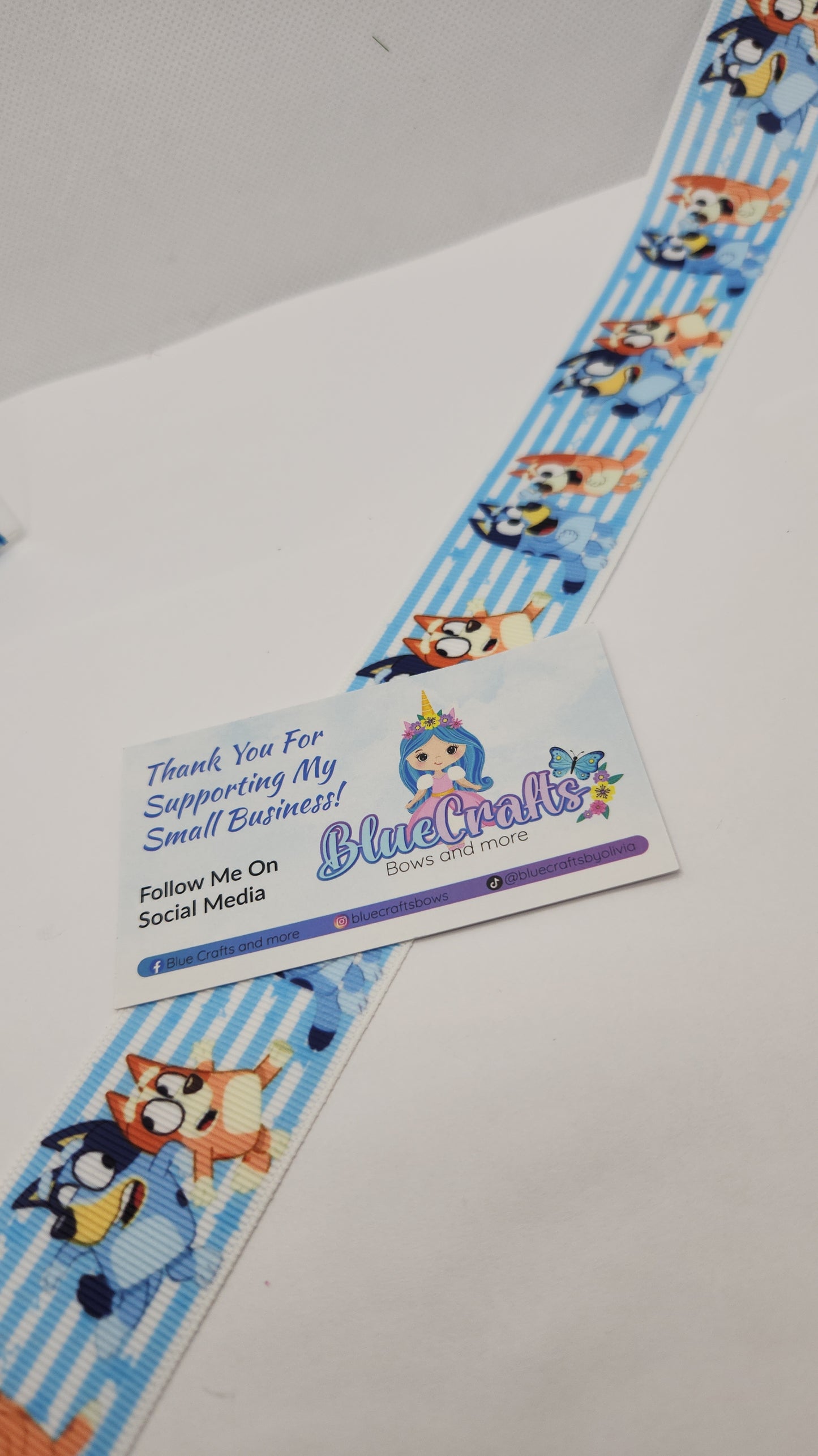 Grosgrain Ribbon 1.5" .5yds , choose your print