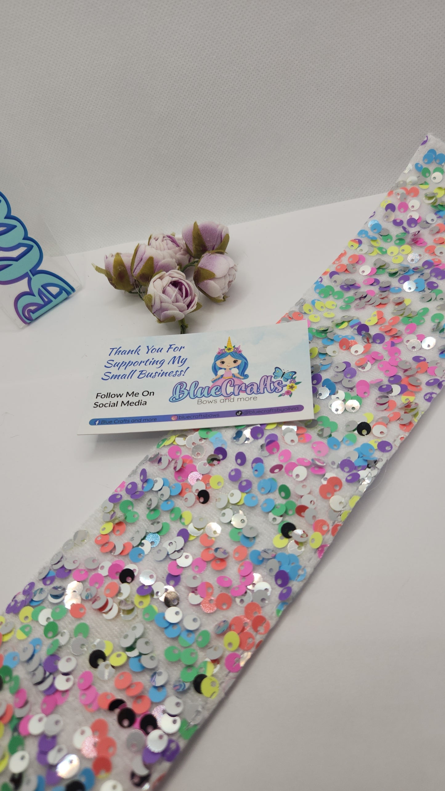 Sequin Velvet 3inch