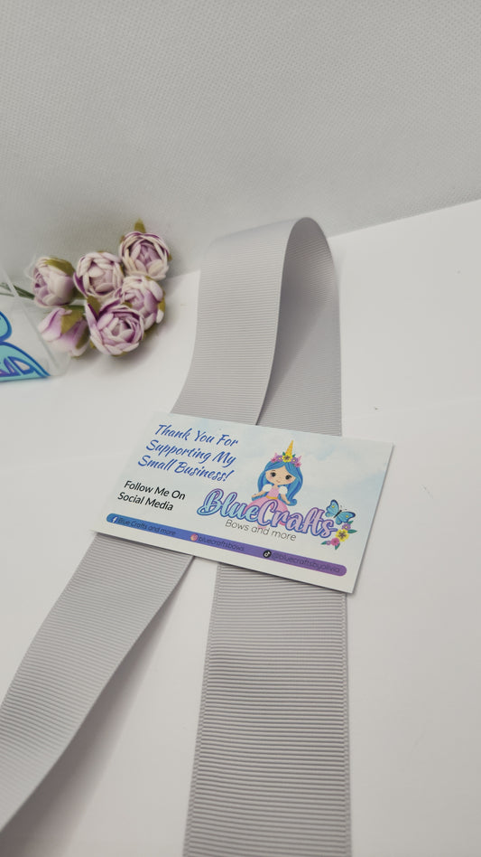 Grosgrain Ribbon 1.5 "Shellgrey"