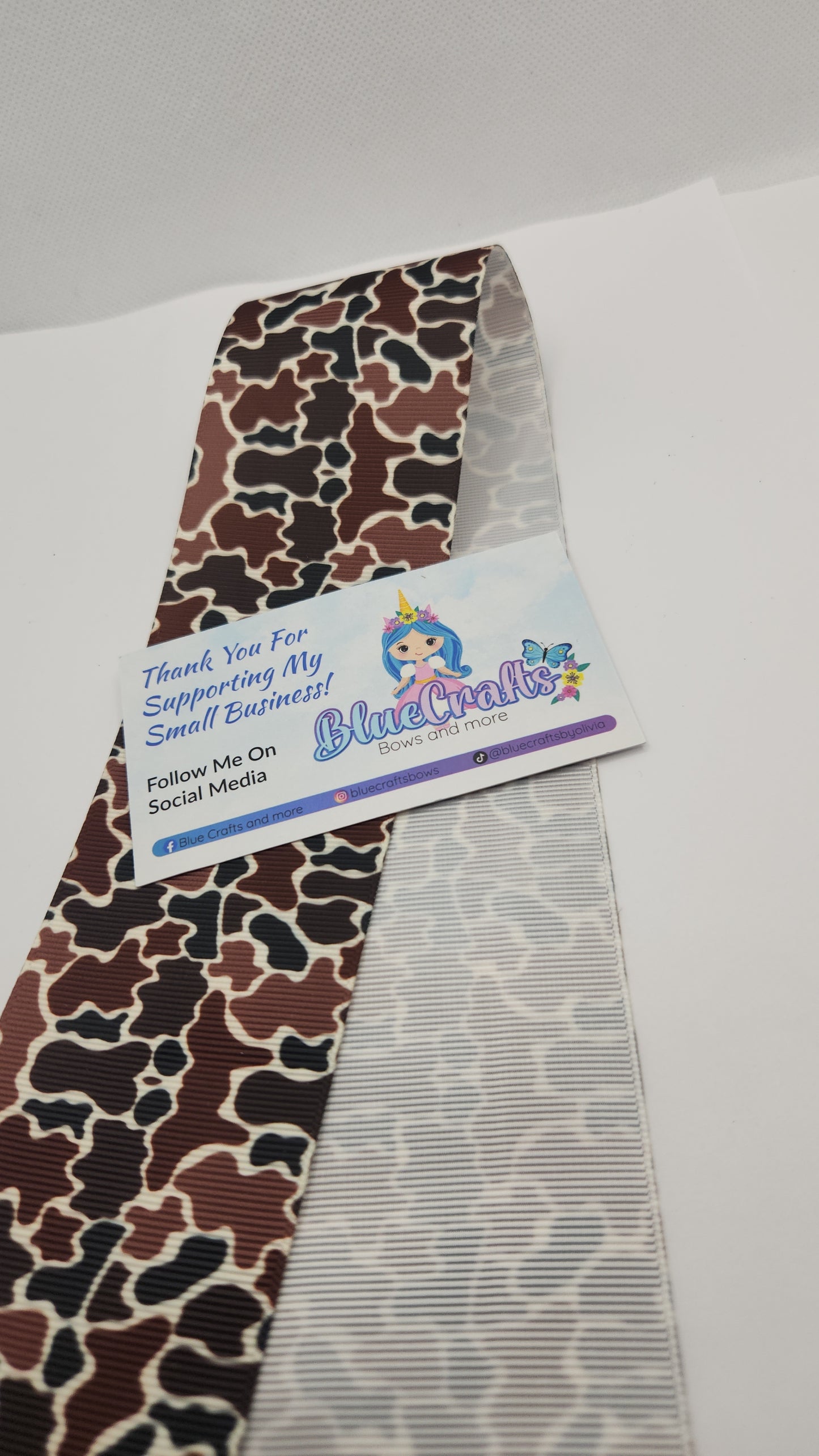 Grosgrain Print Ribbon 2.25" 5yds set