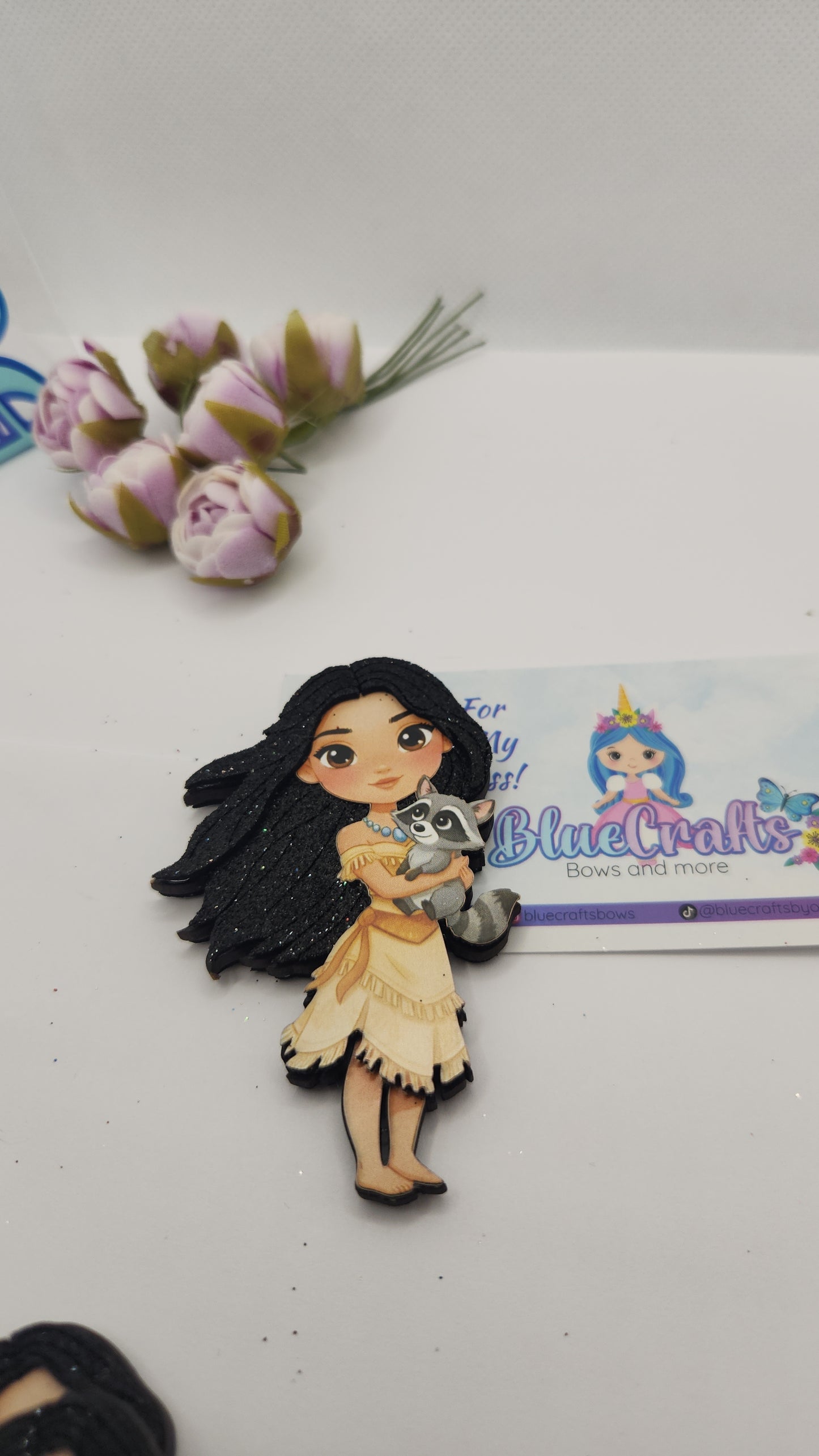 Shakers for hairbows "Pocahontas"