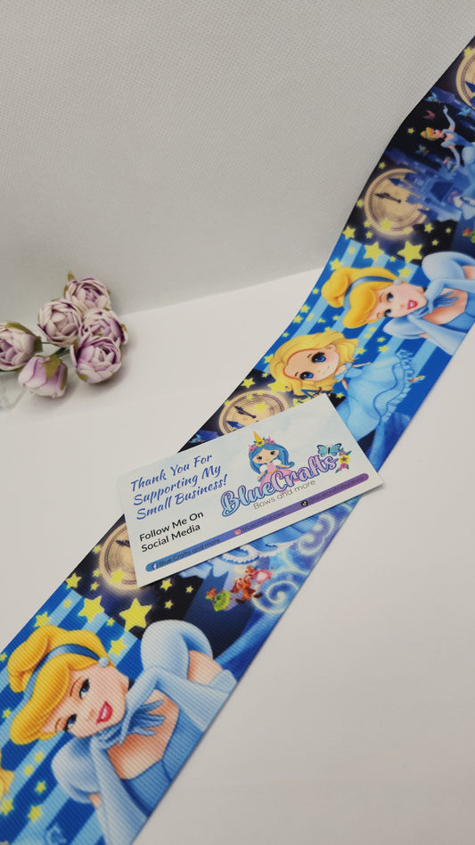 Grosgrain Ribbon 3inch "Cinderella"