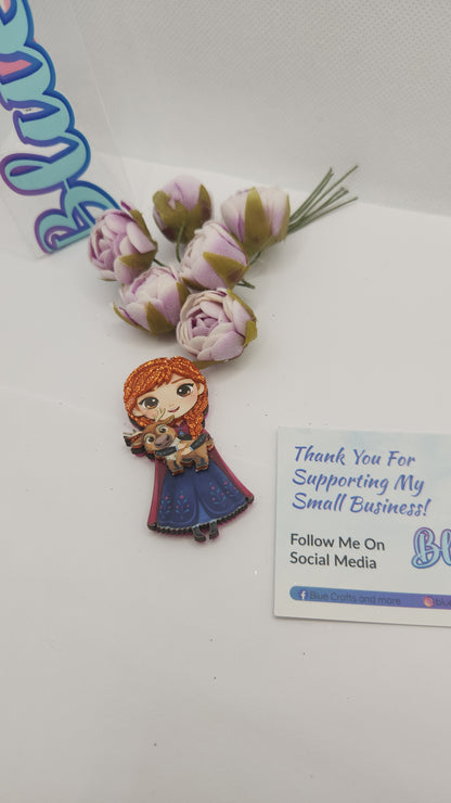 Shakers for hairbows"Ana"