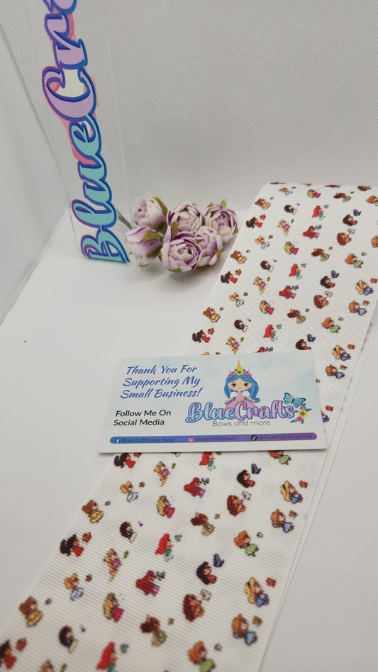 Grosgrain Ribbon 3 inch"Mini princess"