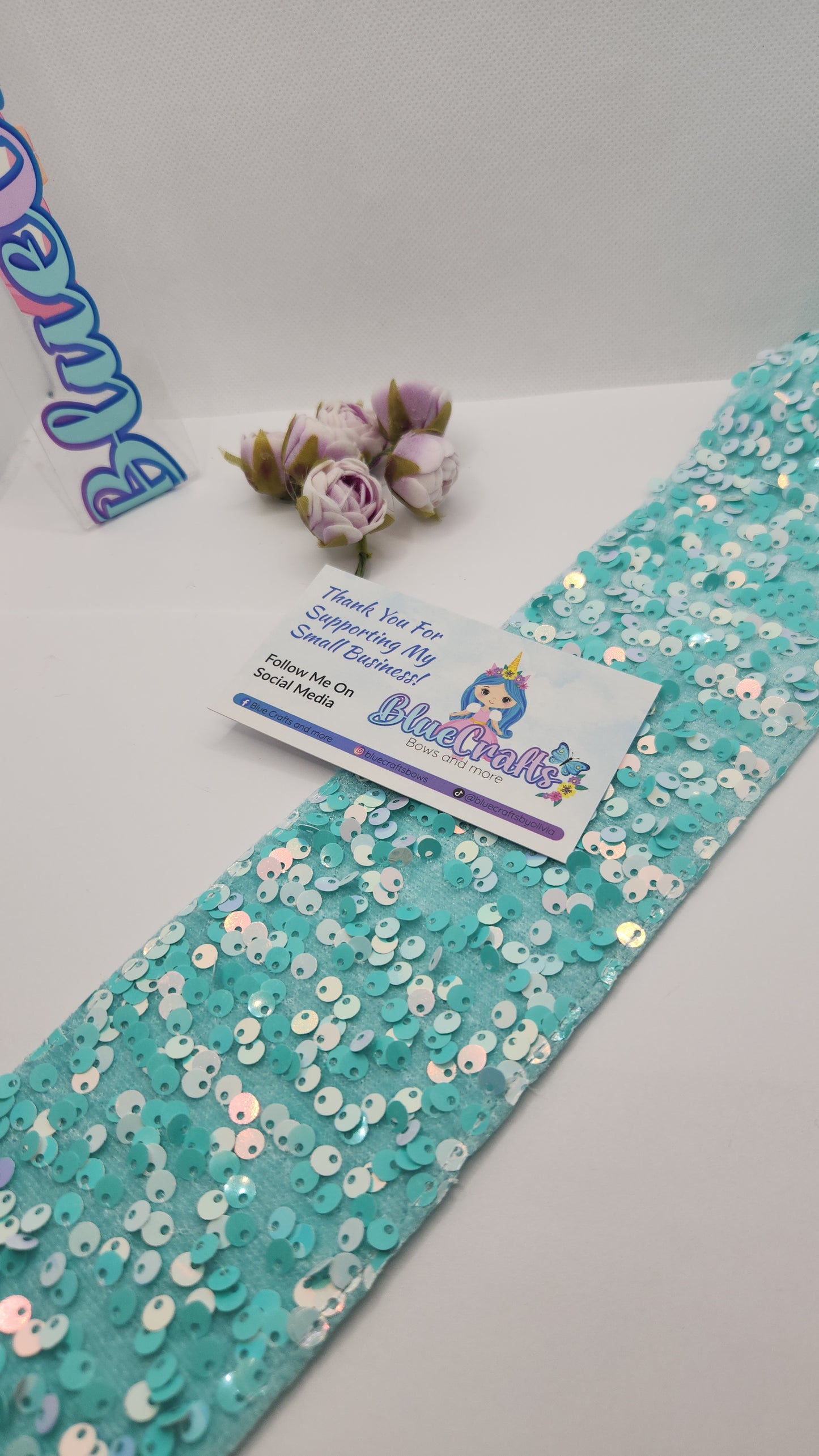 Sequin Velvet 3inch