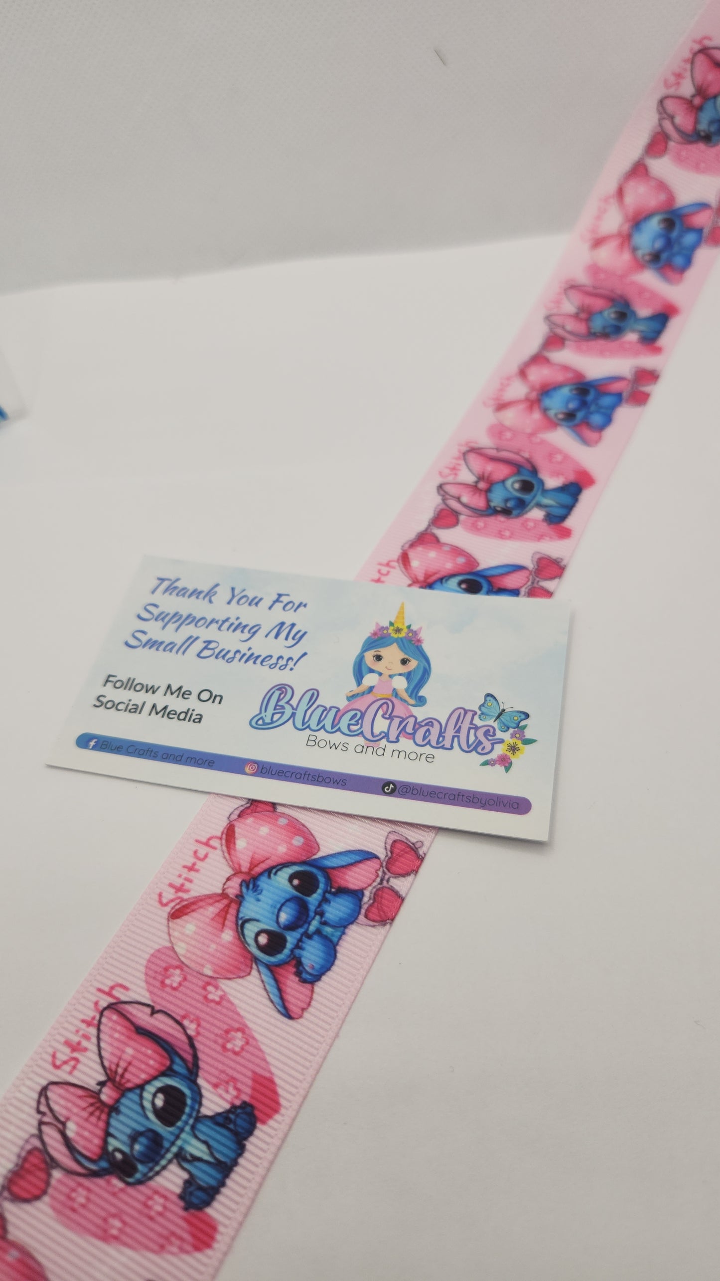 Grosgrain Ribbon 1.5" .5yds , choose your print