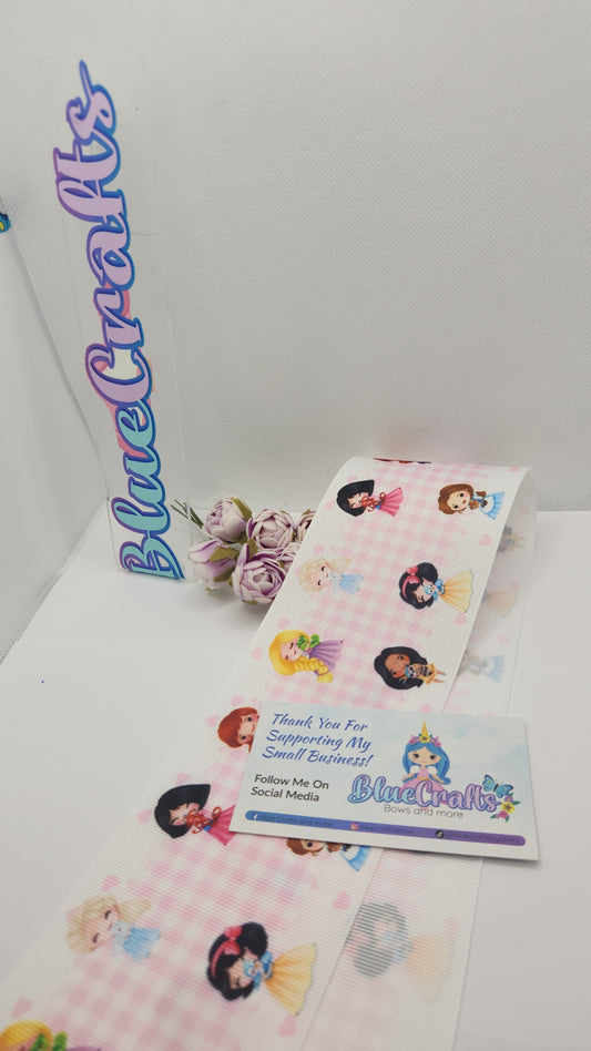 Grosgrain Ribbon 3 inch "Princess"