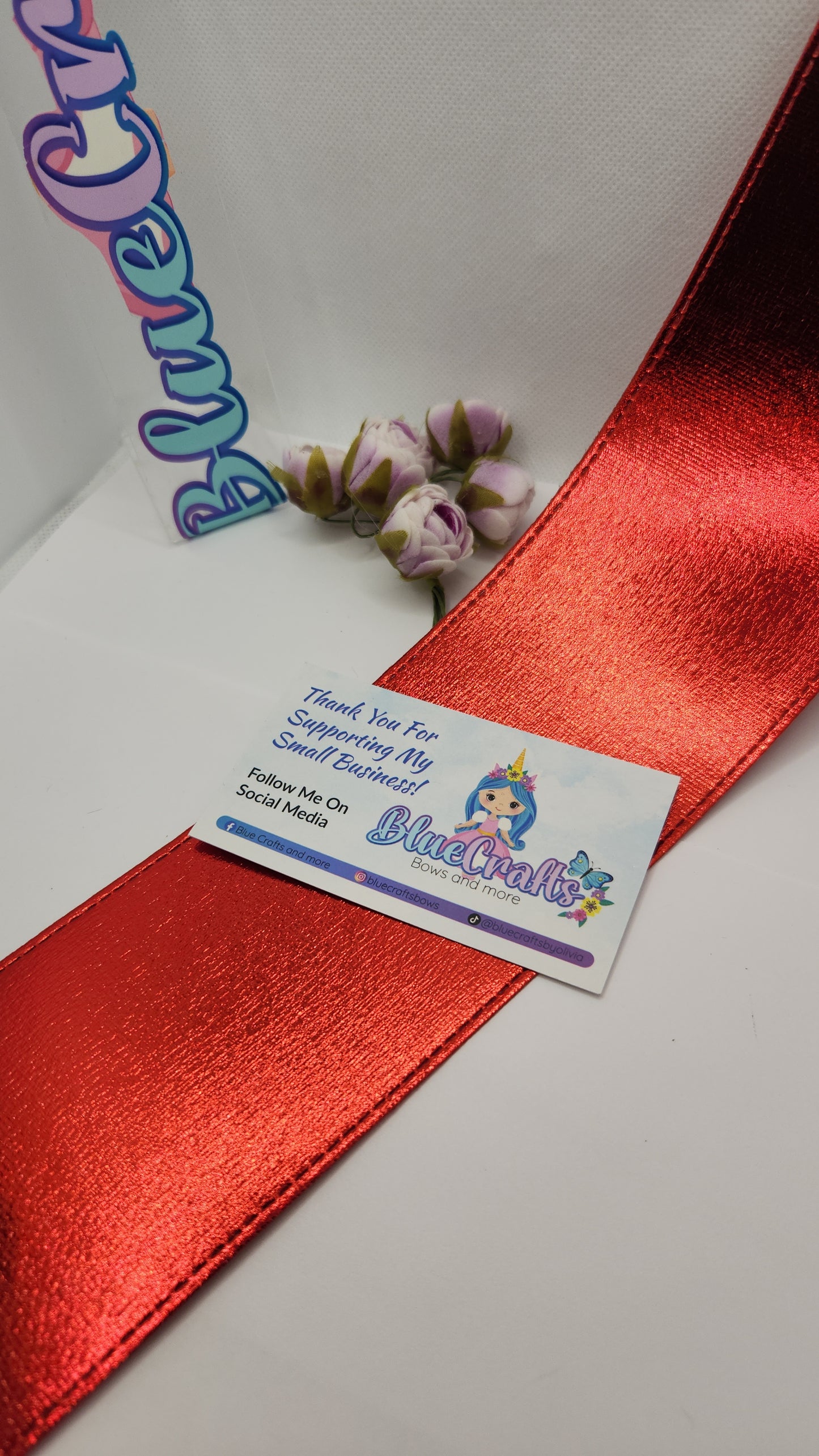 Metallic Thick 3inch "Red"