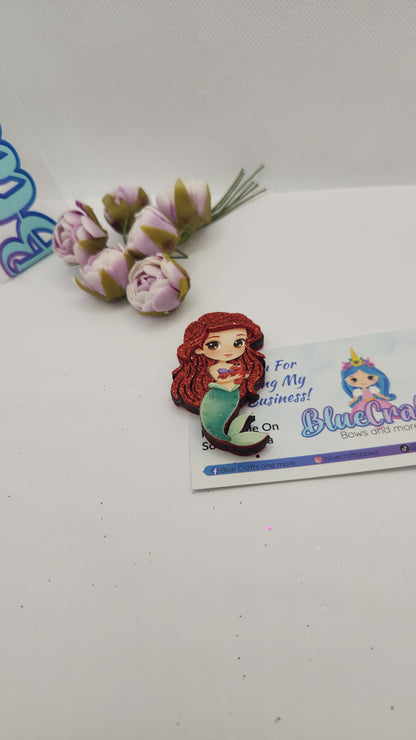 Shakers for hairbows "Ariel"