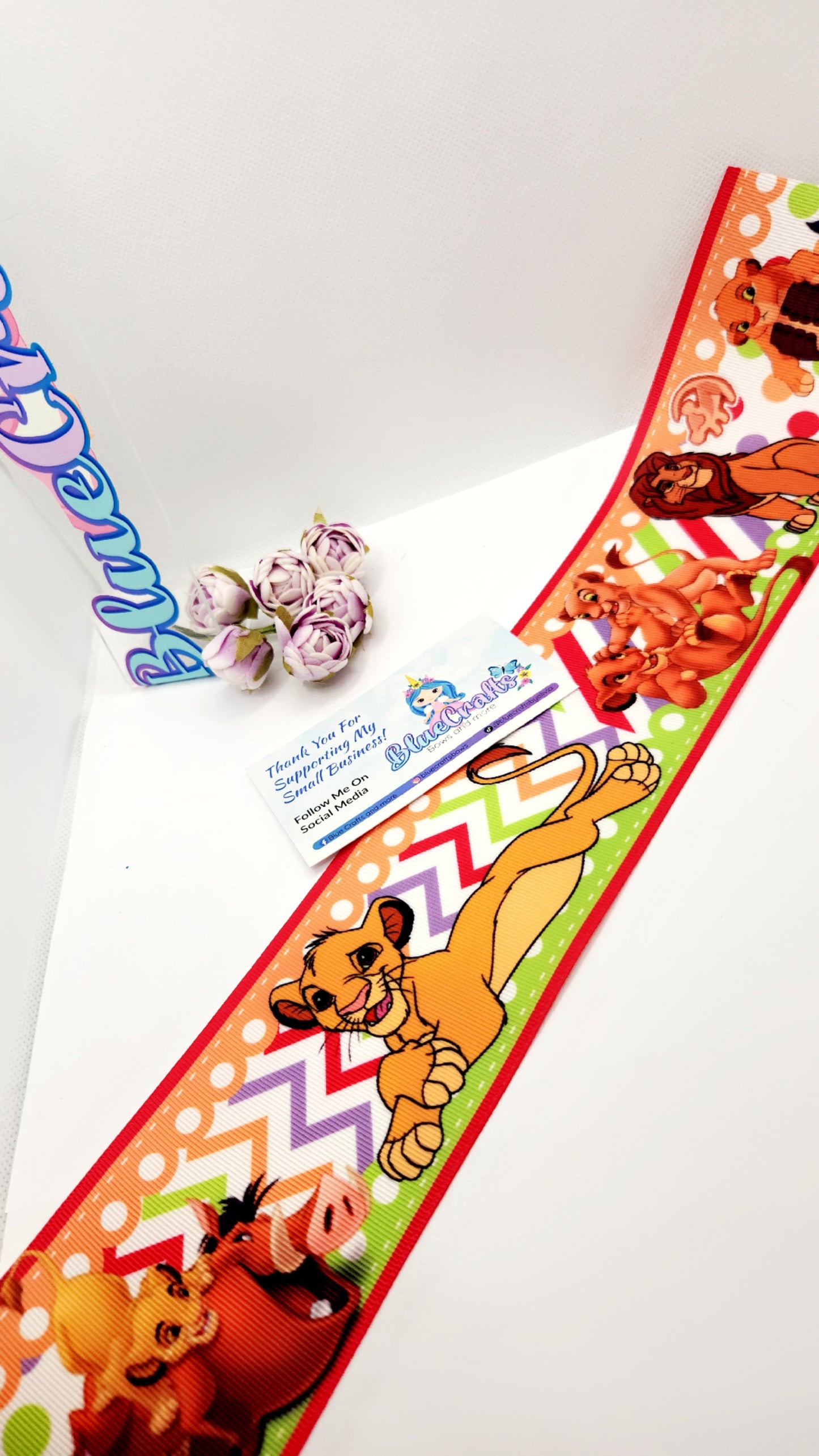 Grosgrain Ribbon 3inch "Simba"