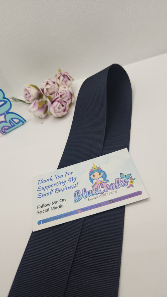 Grosgrain Offray Ribbon 1.5 "Navy"