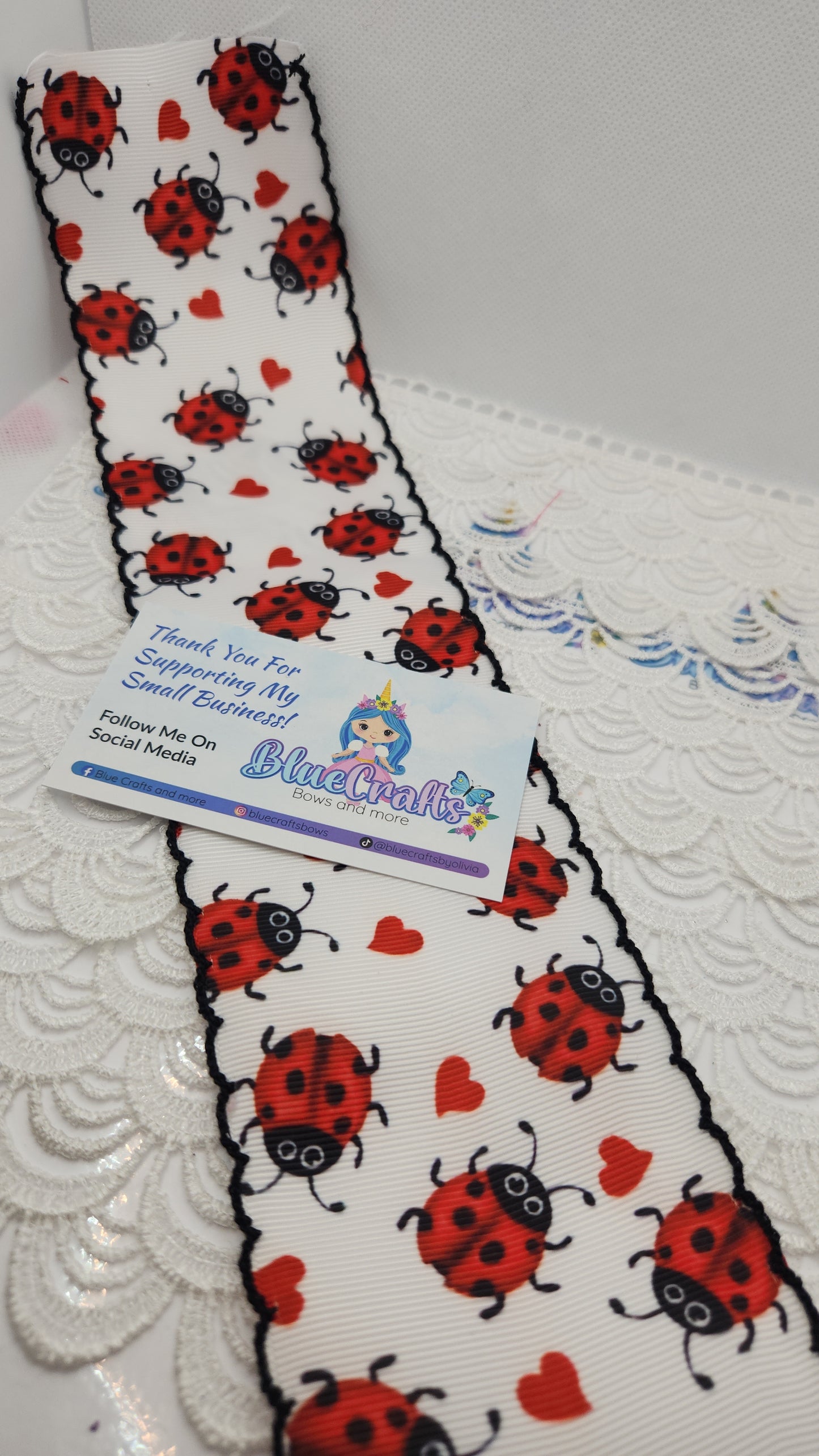 MoonstitichRibbon "Ladybug"🐞