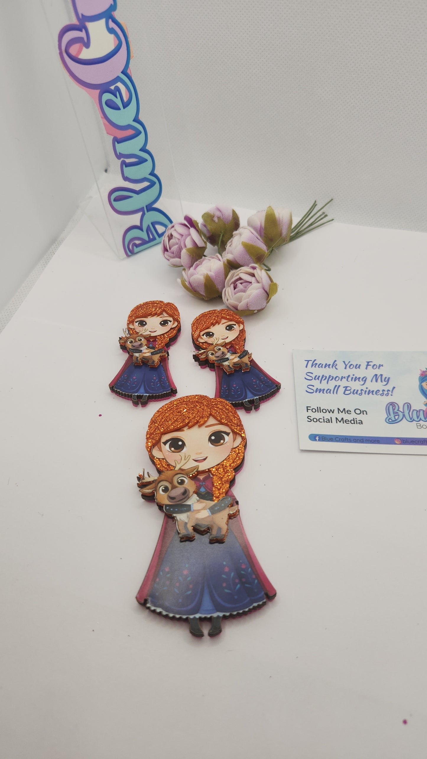 Shakers for hairbows"Ana"