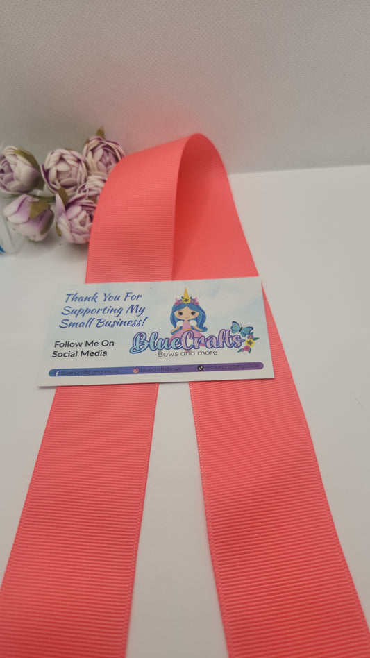 Grosgrain Ribbon 1.5 " Passion Fruit"