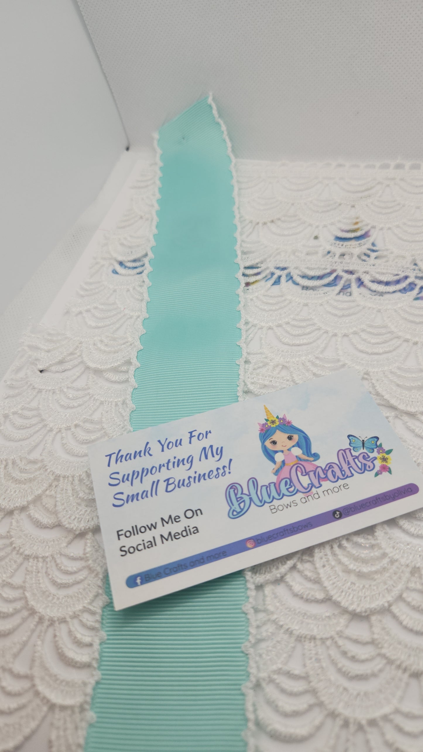 Moonstitich Ribbon "Aqua"
