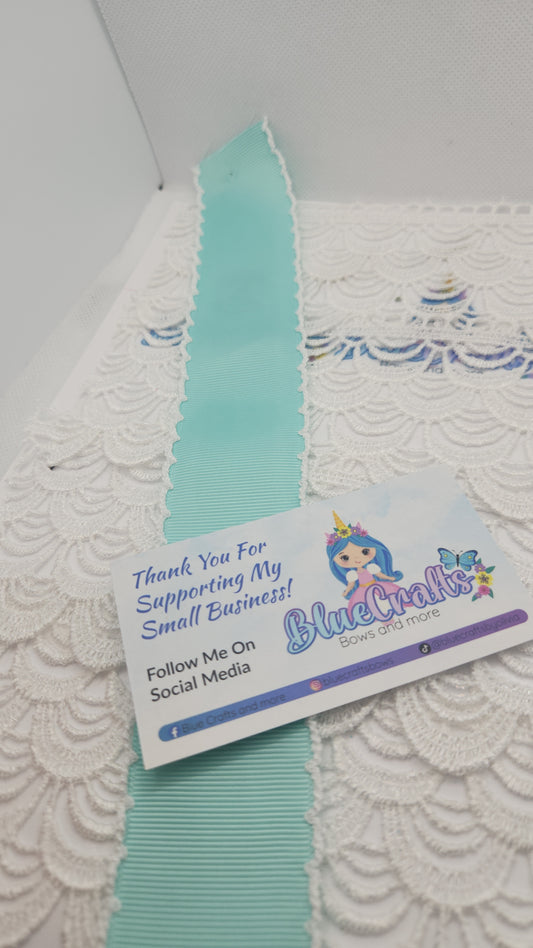 Moonstitich Ribbon "Aqua"