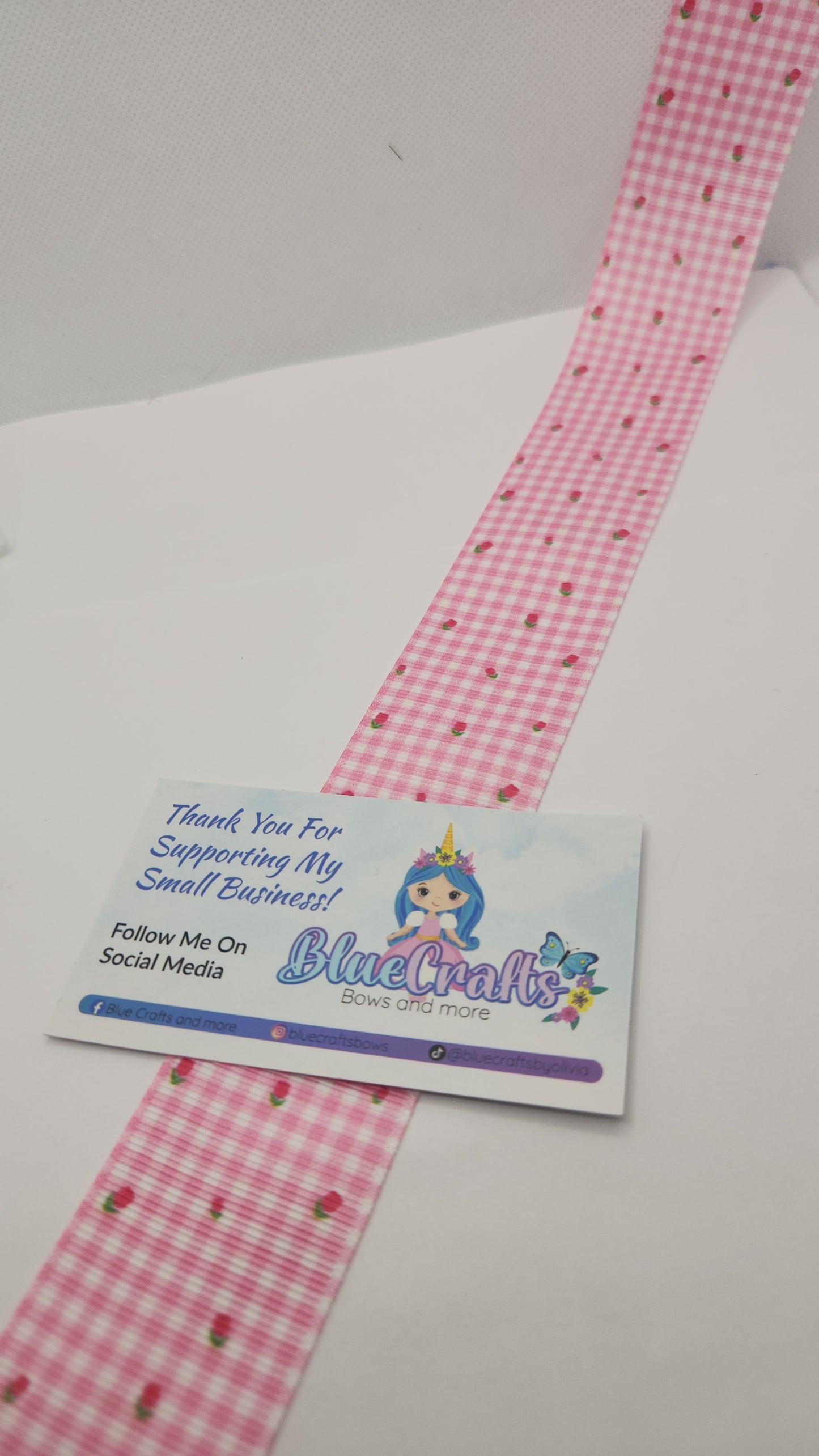 Grosgrain Ribbon 1.5" .5yds , choose your print